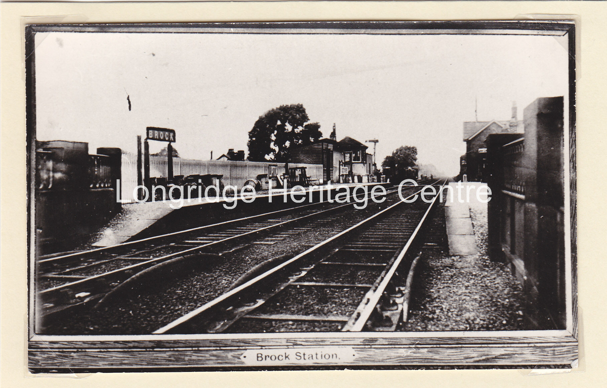 204B - Brock Railway Station - A view of - Unknown